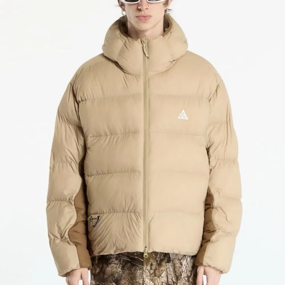 Nike ACG Therma-FIT ADV Men’s Size L Lunar Lake Beige Full-Zip Puffer Jacket